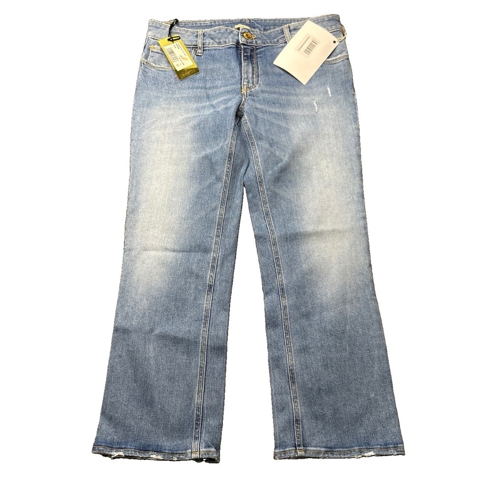 Cycle Womens Capri Jeans 31x25 Blue Italy WPT568 Denim